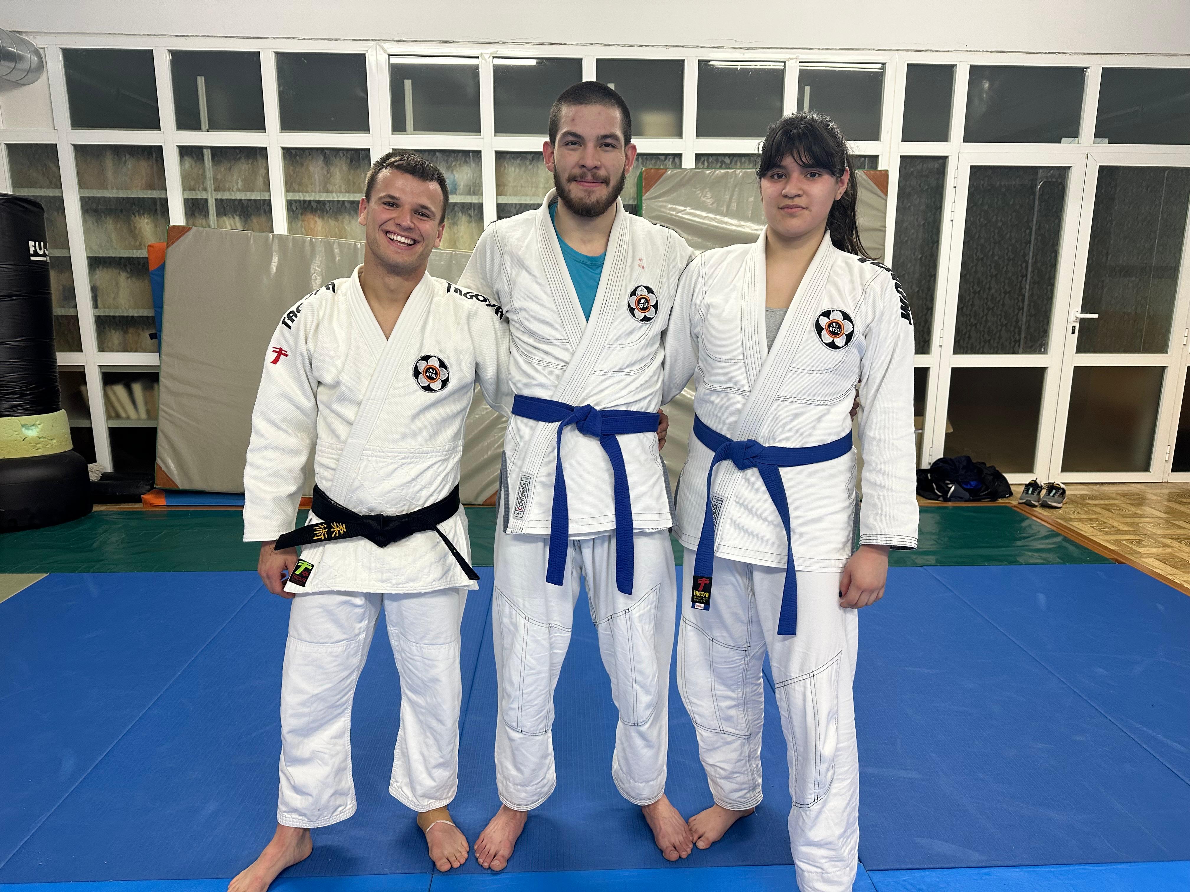 PLATA Y 5º y 7º PUESTOS PARA LOS NAVARROS EN EL CAMPEONATO DE ESPAÑA DE JIU-JITSU ABSOLUTO 15-03-25